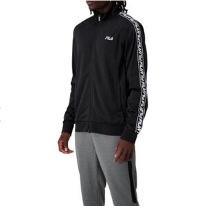Fila NWT Men’s Black Tape 90s Y2K Track Jacket Coat Sweater